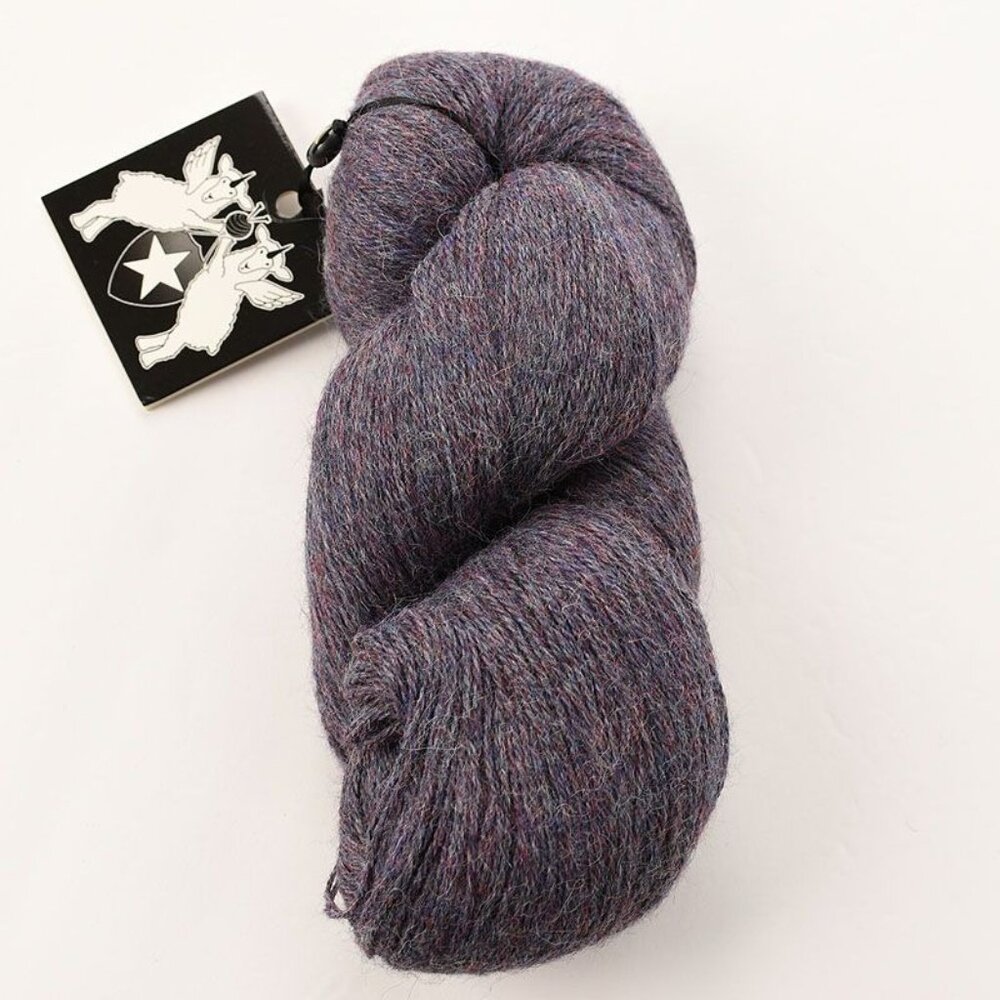 Galler Yarns Heather Prime Superfine Alpaca Skein Cornflower Blue 660 Yds 227g